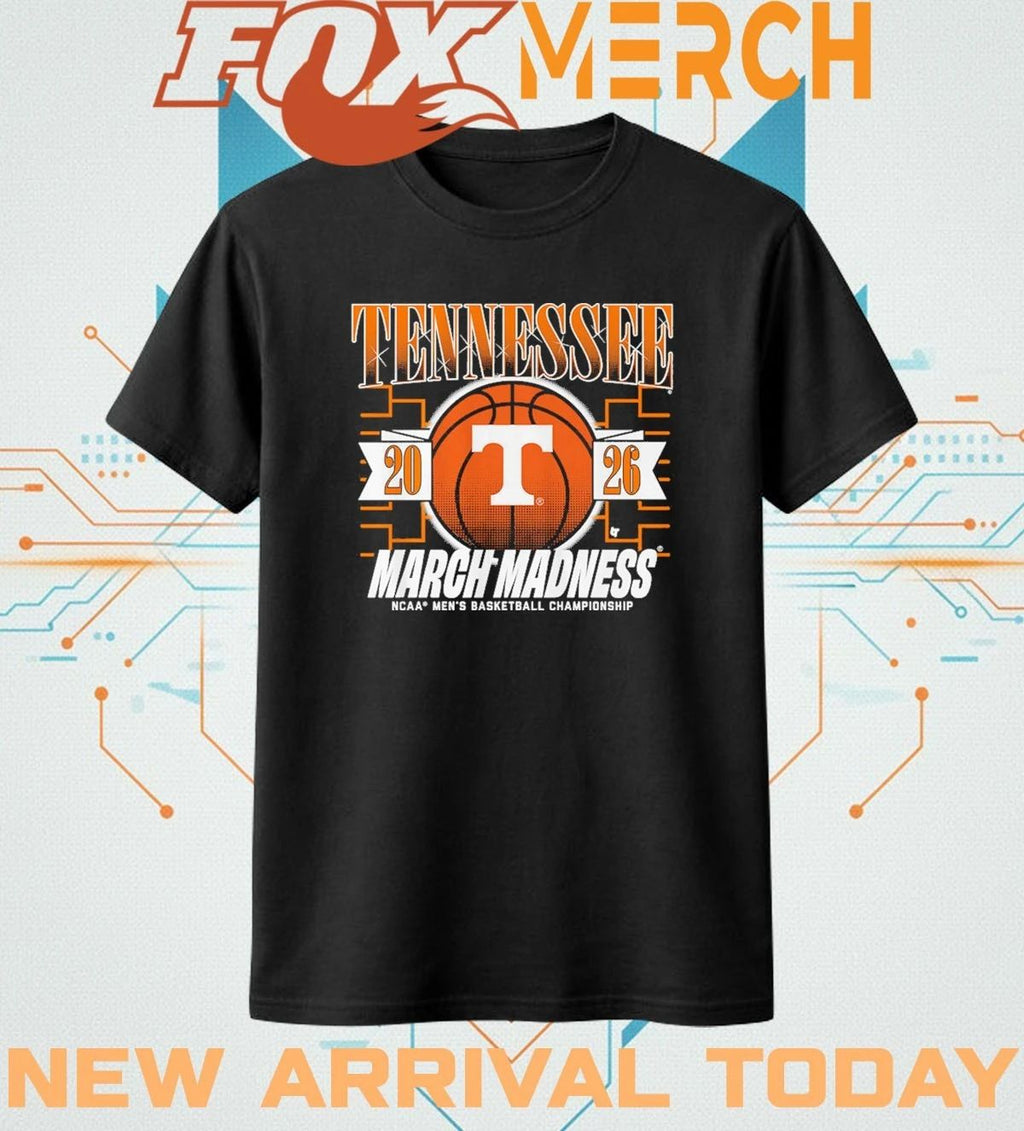 Tennessee Volunteers Men’s Basketball 2026 March Madness t-shirt