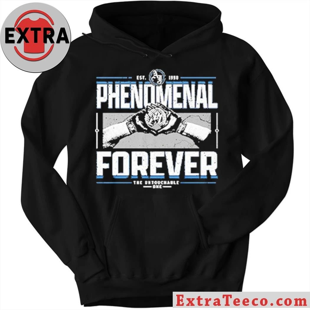 Celebrating 10 years of AJ Styles Phenomenal Forever, The Undefeated T-Shirt