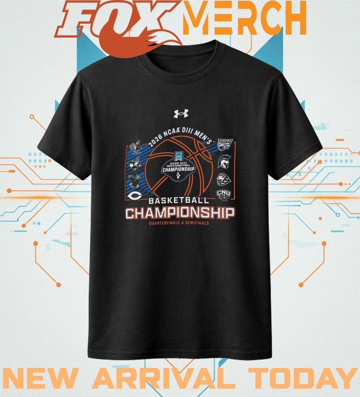 2026 NCAA DIII Men’s Basketball Championship Quarterfinals & Semifinals shirt