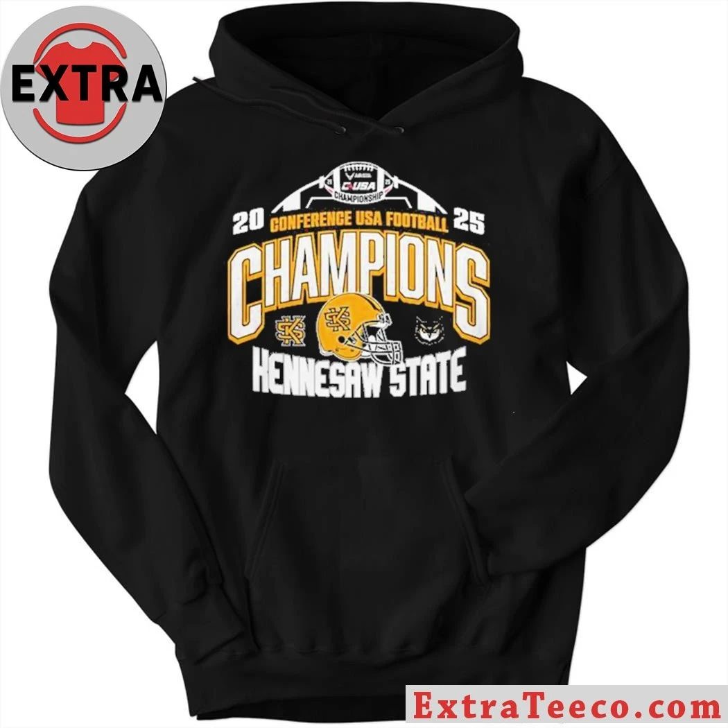 Kennesaw State Owls 2025 Conference USA Champions 2025 Football Shirt