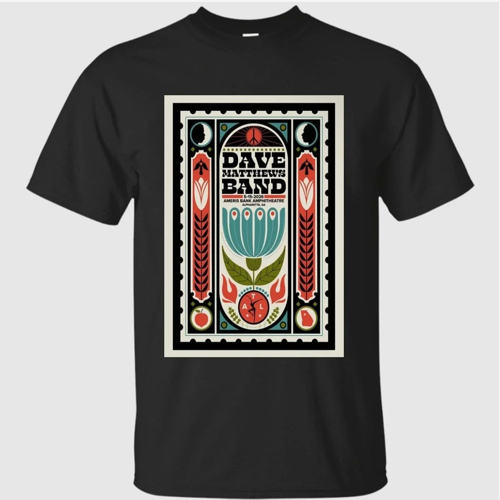 Dave Matthews Band World Tour 2026 Alpharetta GA Poster Shirt