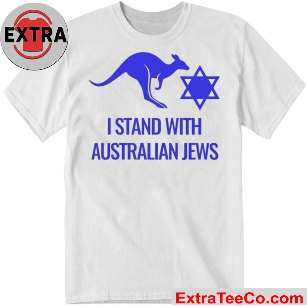 I Stand With Australian Jews Shirt Pray For Australia Logo Shirt