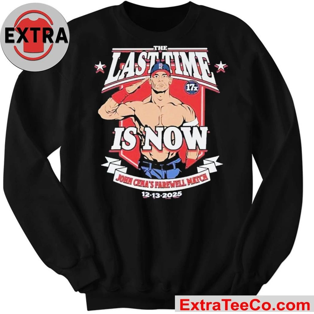 John Cena The Last Time Is Now Farewell Match in Washington DC Dec 13 2025 Saturday Night’s Main Event in Washington, D.C Shirt