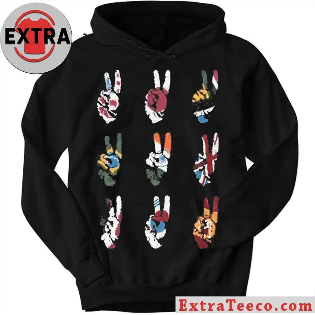 Multi Peace Hand by John Varvatos Shirt