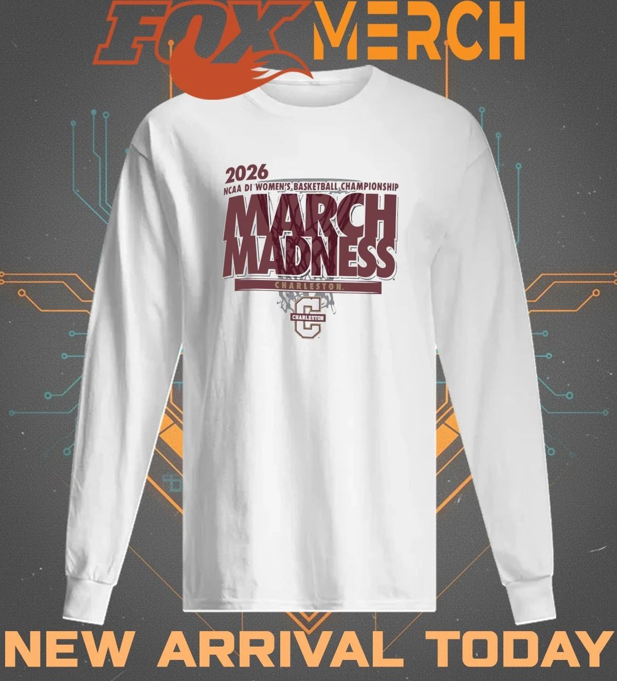 College Of Charleston Cougars 2026 NCAA DI Women’s Basketball Championship March Madness t-shirt