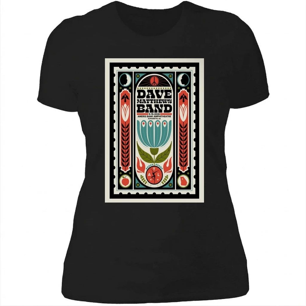 Dave Matthews Band World Tour 2026 Alpharetta GA Poster Shirt