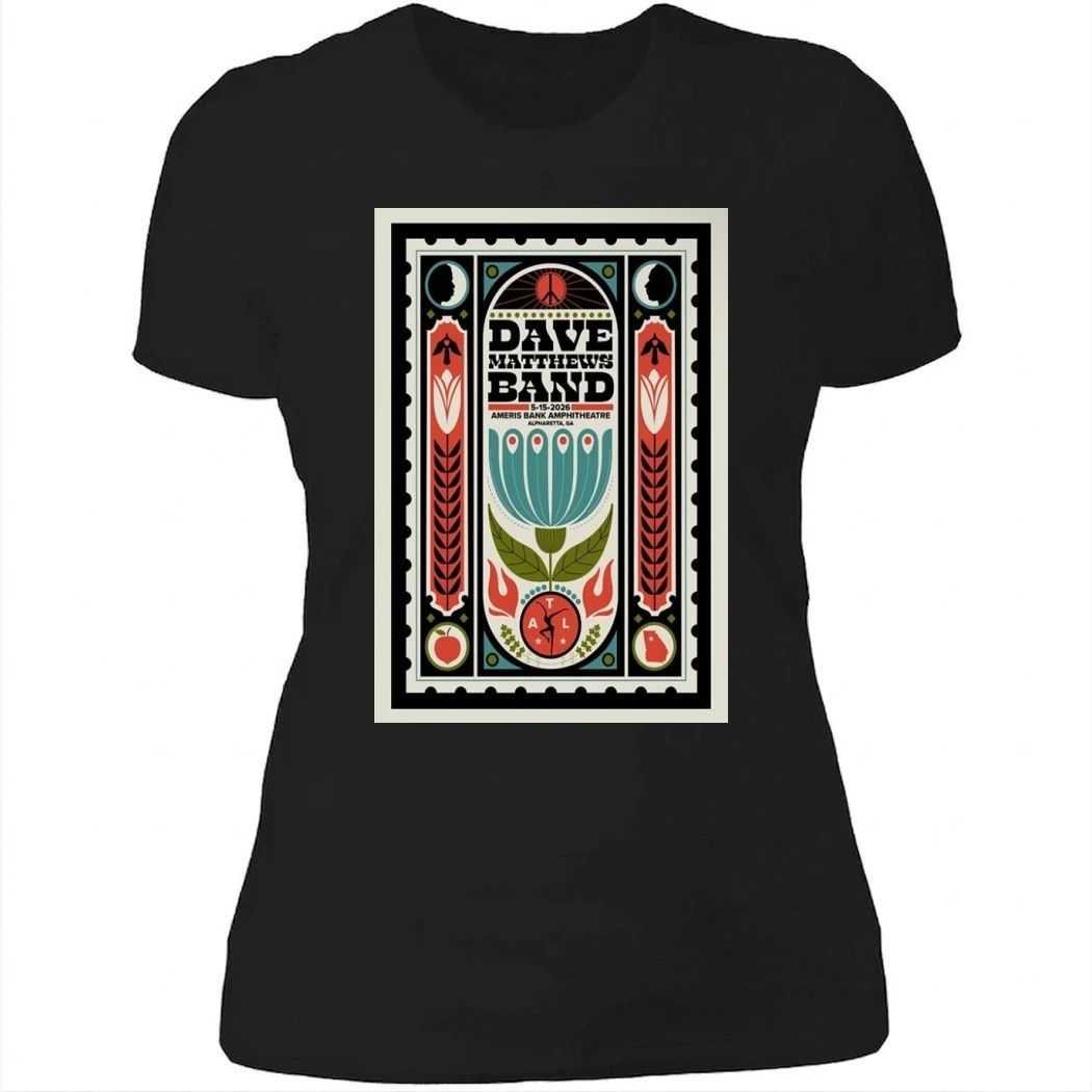 Dave Matthews Band World Tour 2026 Alpharetta GA Poster Shirt