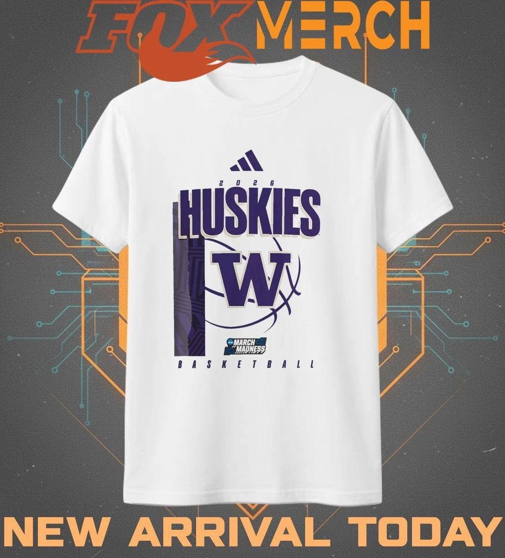 Washington Huskies Basketball March Madness 2026 t-shirt
