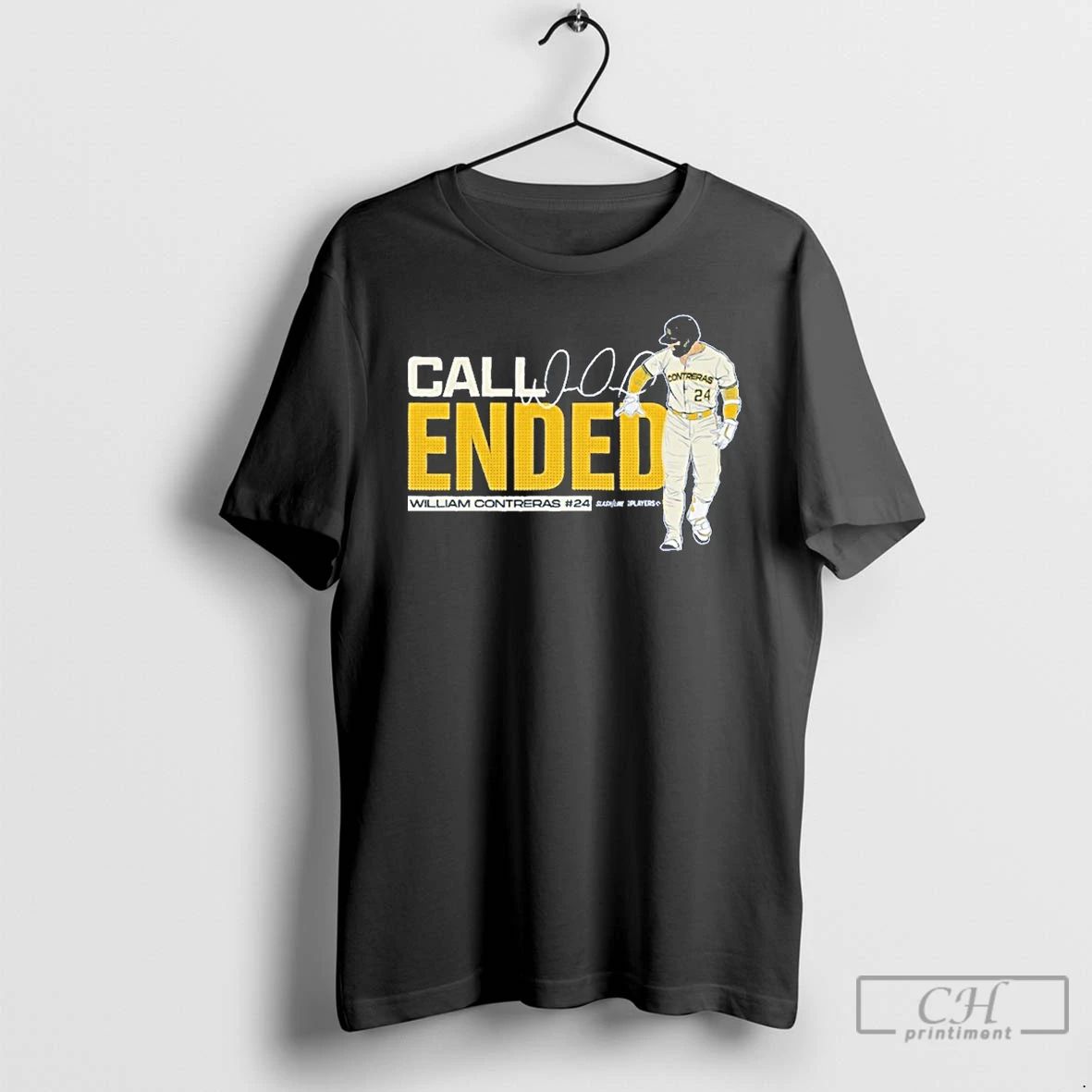 Premium Call Ended William Contreras Brewers T Shirts