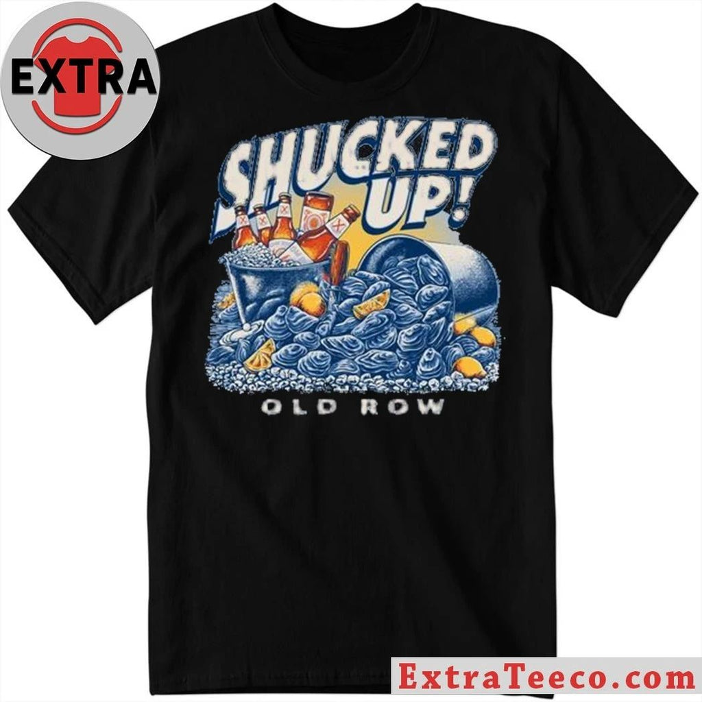 Shucked Up Fresh oysters, lemon and a bucket of cold beer Shirt