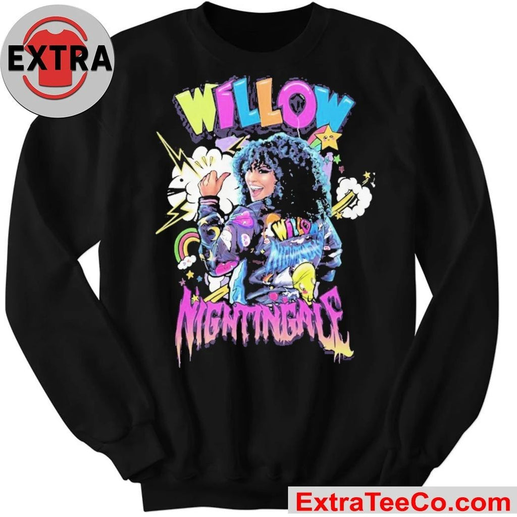 Willow Nightingale Aew Graphic Series Shirt
