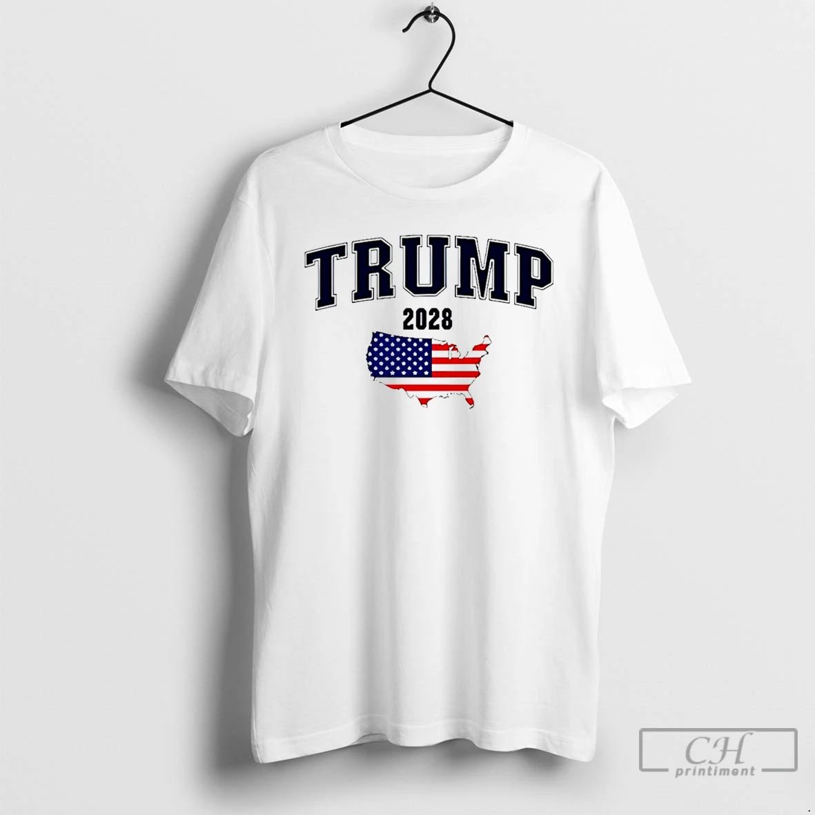Premium Trump 2028 Us Map T Shirts