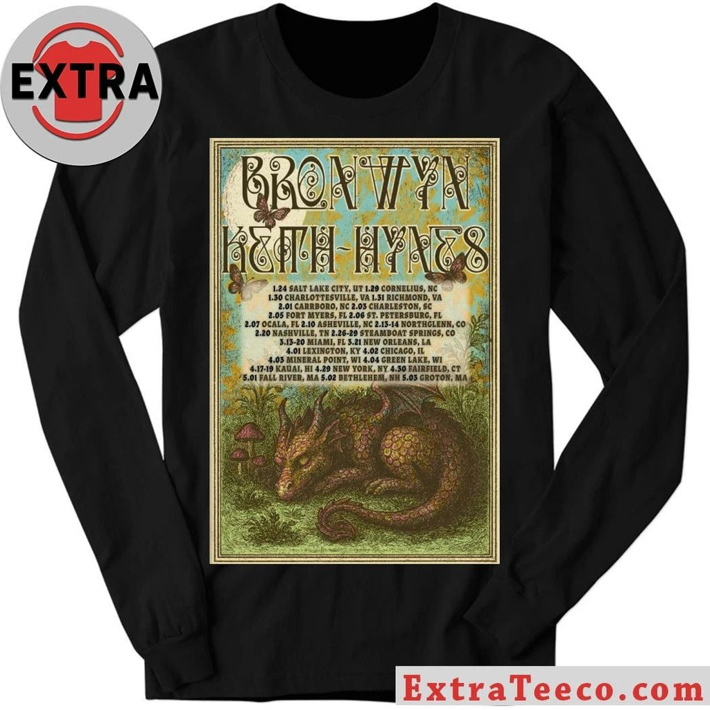 Original Poster Bronwyn Apr And May 2026 Tour T-Shirt
