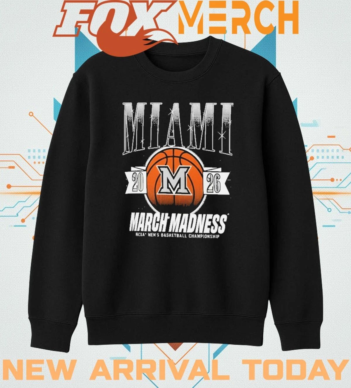 Miami RedHawks 2026 March Madness NCAA men’s basketball Championship t-shirt
