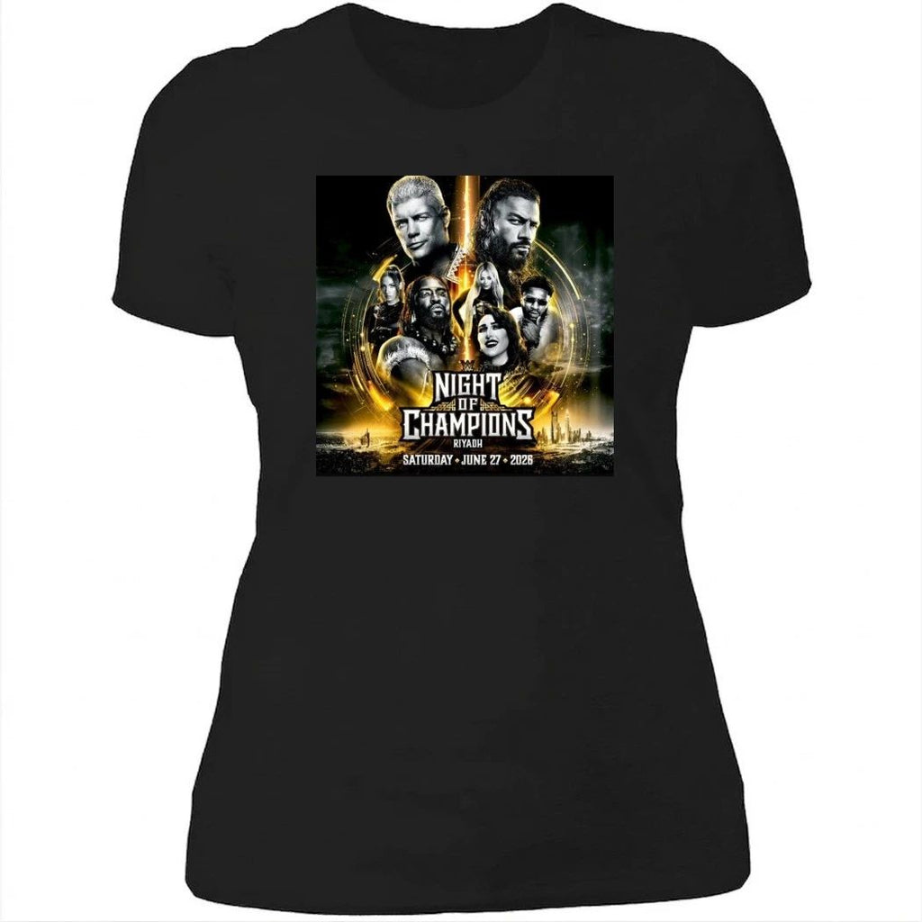 Night Of Champions Riyadh Saturday June 27 2026 Poster Shirt
