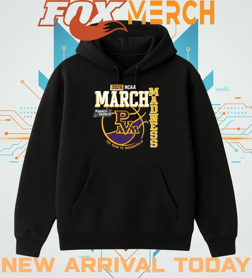 Prairie View A&M University Men’s Basketball 2026 March Madness Bound t-shirt