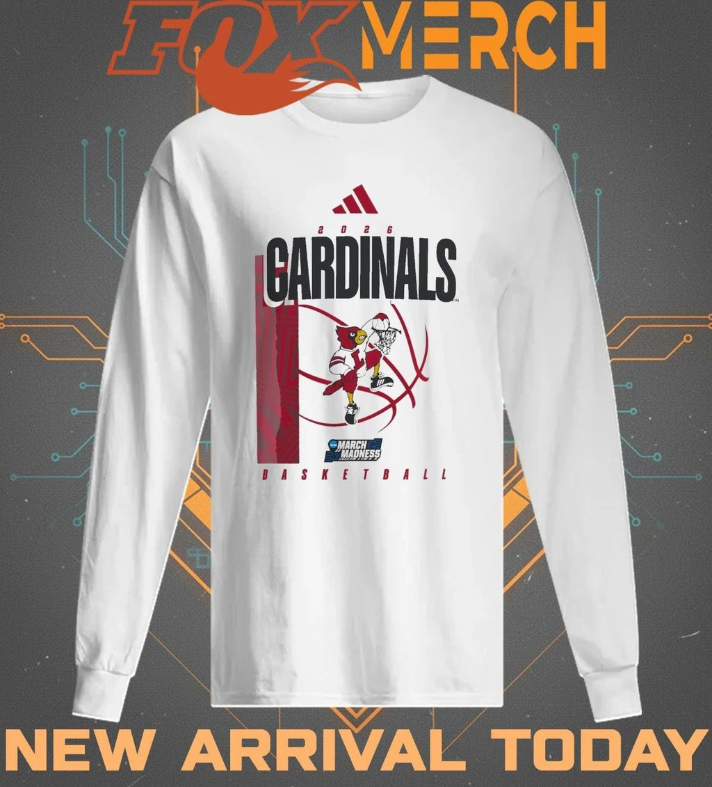 Louisville Cardinals Basketball March Madness 2026 t-shirt