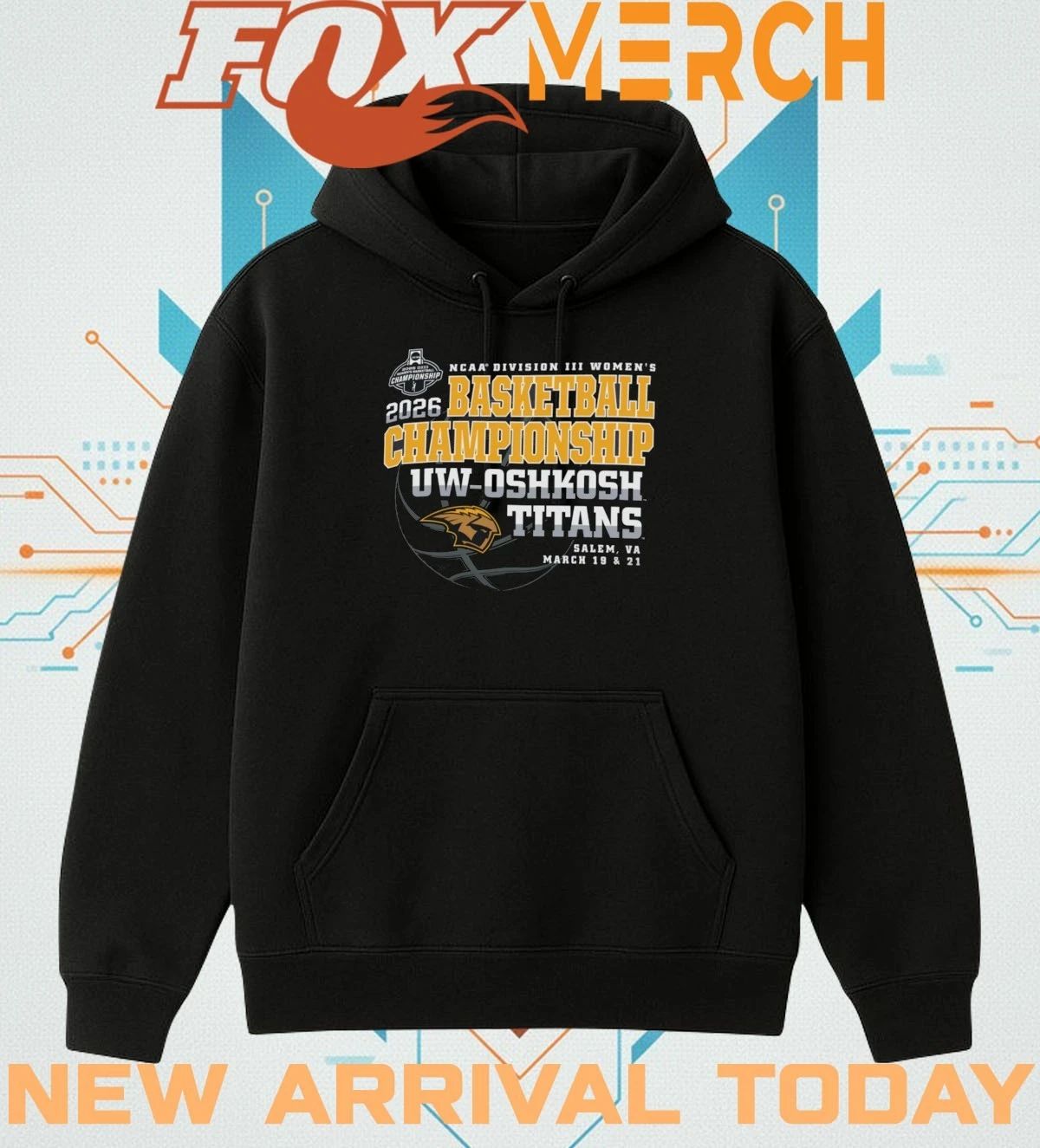 UW-Oshkosh Titans 2026 NCAA Division III Women’s Basketball Championship Salem, VA march 19 & 21 shirt
