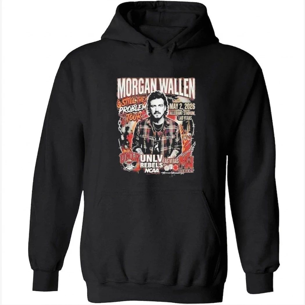 Morgan Wallen Still The Problem Tour May 2 2026 Allegiant Stadium Las Vegas x UNLV Rebels NCAA Vintage Shirt
