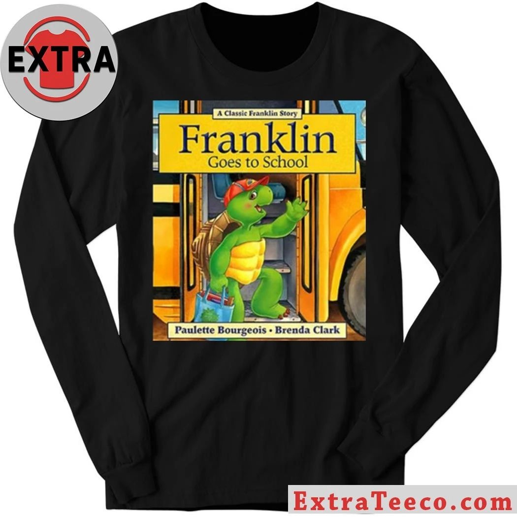 The classic children’s book Franklin Goes to School by Paulette Bourgeois and Brenda Clark Shirt