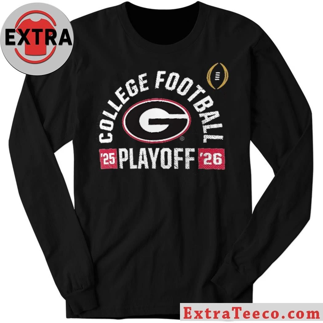 Georgia Bulldogs 2025-26 College Football Playoff Touchdown Glory Shirt