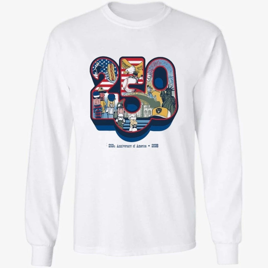 Brewers 250th Anniversary of America 2026 T-Shirt
