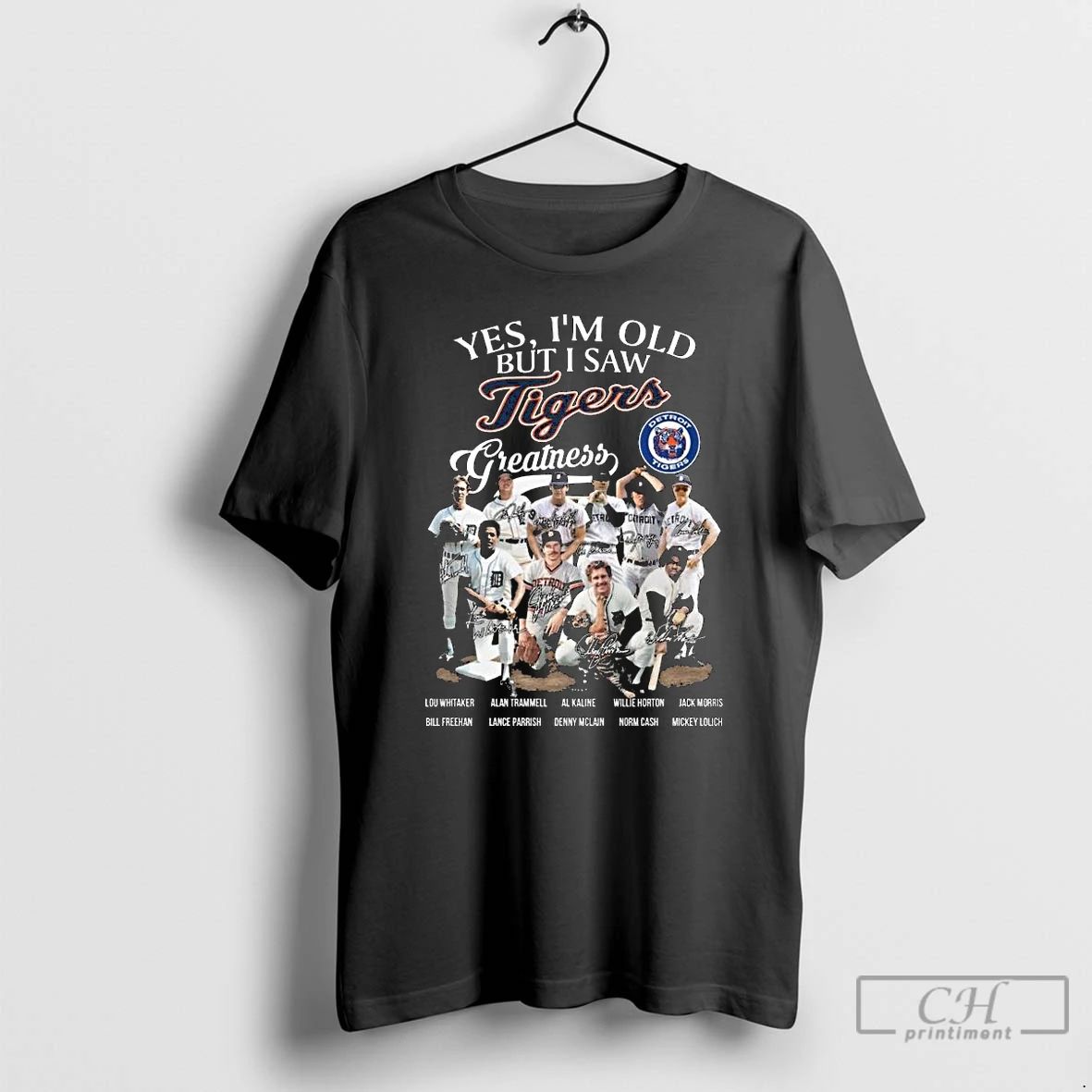 Premium Yes Im Old But I Saw Detroit Tigers Greatness 2025 Postseason Signatures Long Sleve