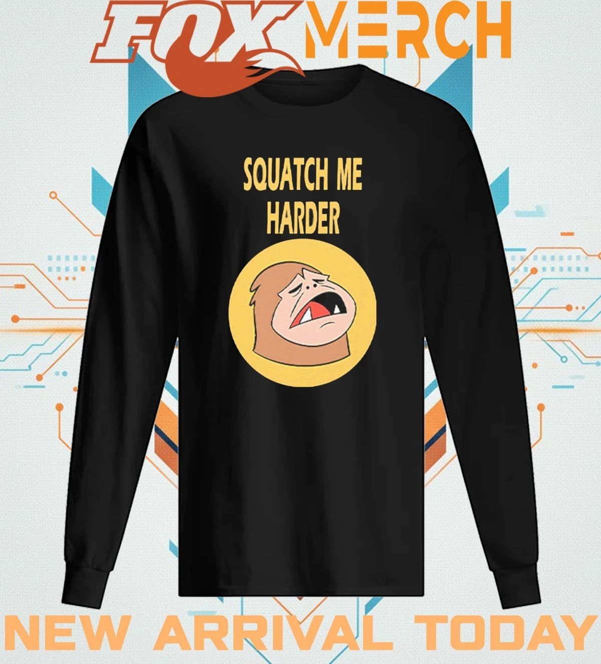 Squatch Me harder funny bigfoot meme t-shirt