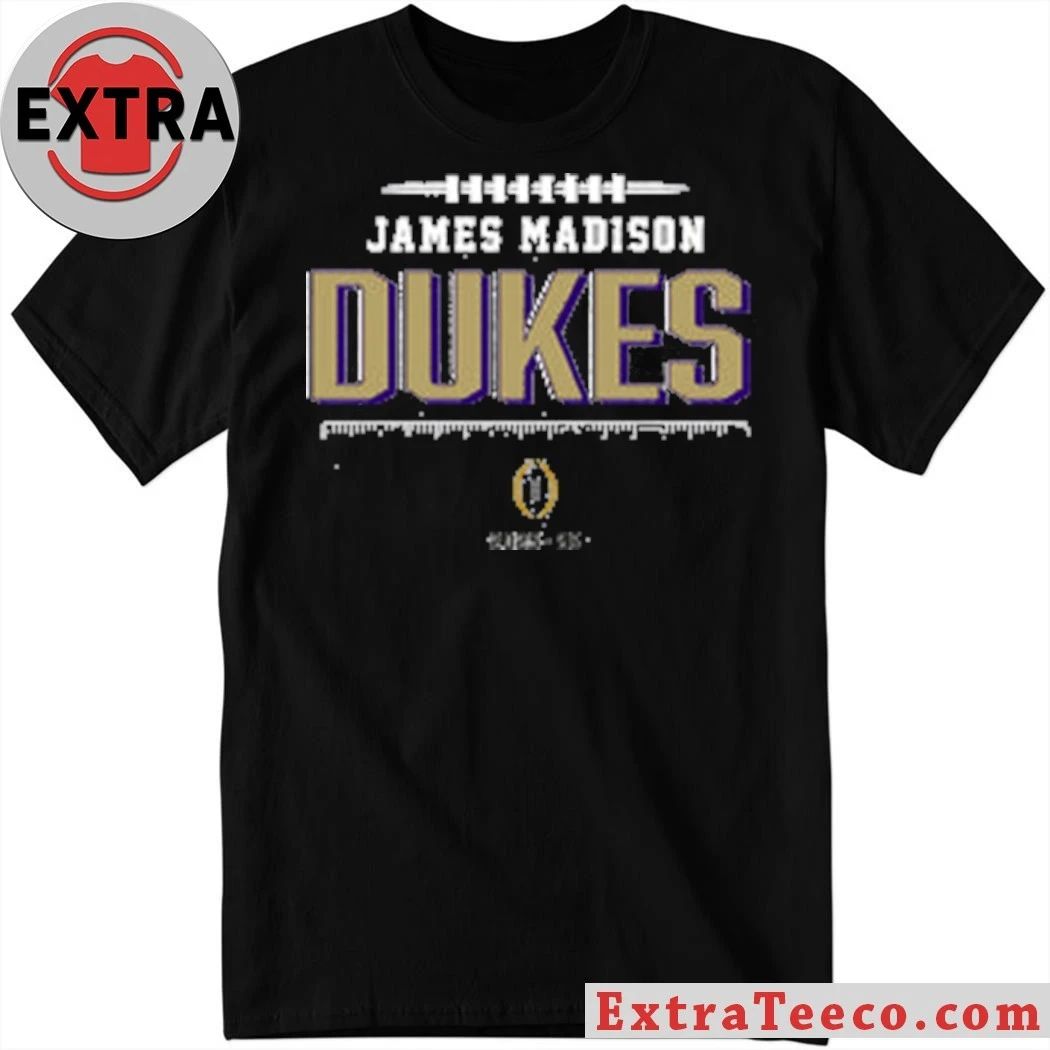 College Football Playoff 2025-26 James Madison Playoff Bound Logo Shirt