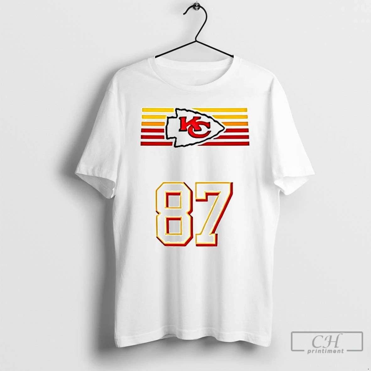 Premium Travis Kelce Pregame 87 Chiefs Logo T Shirts