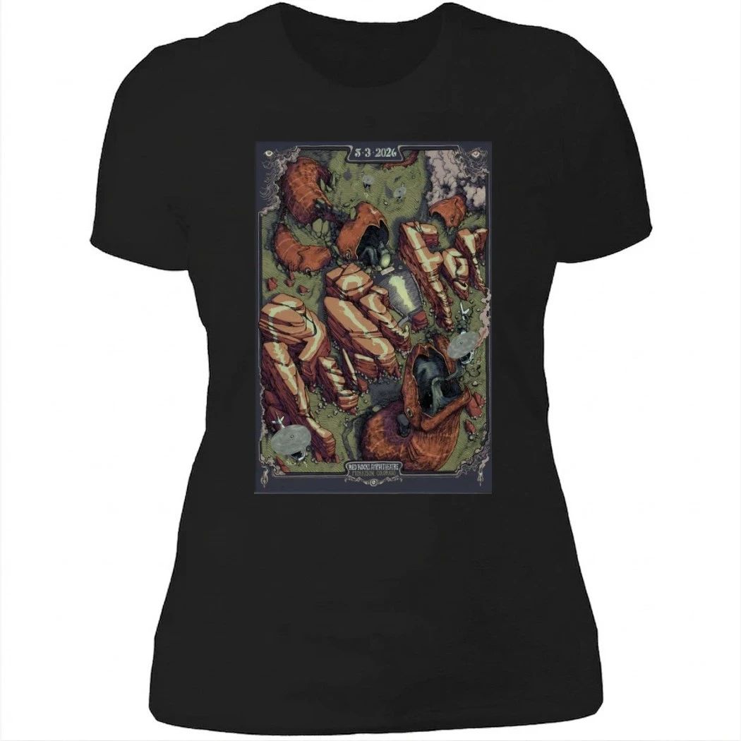 Puscifer Red Rocks in Morrison CO May 3 2026 Poster Shirt