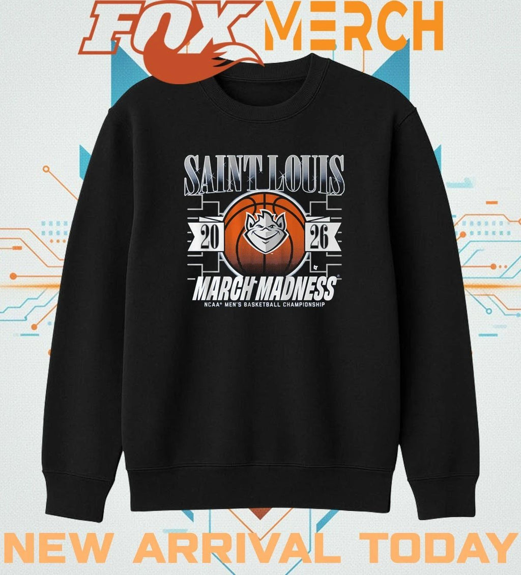 St. Louis Billikens Women’s Basketball 2026 March Madness t-shirt