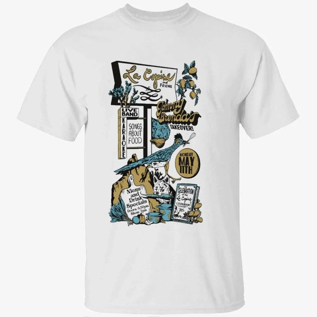 La Copine and Friends Johnny Brenda’s May 11 2026 Shirt