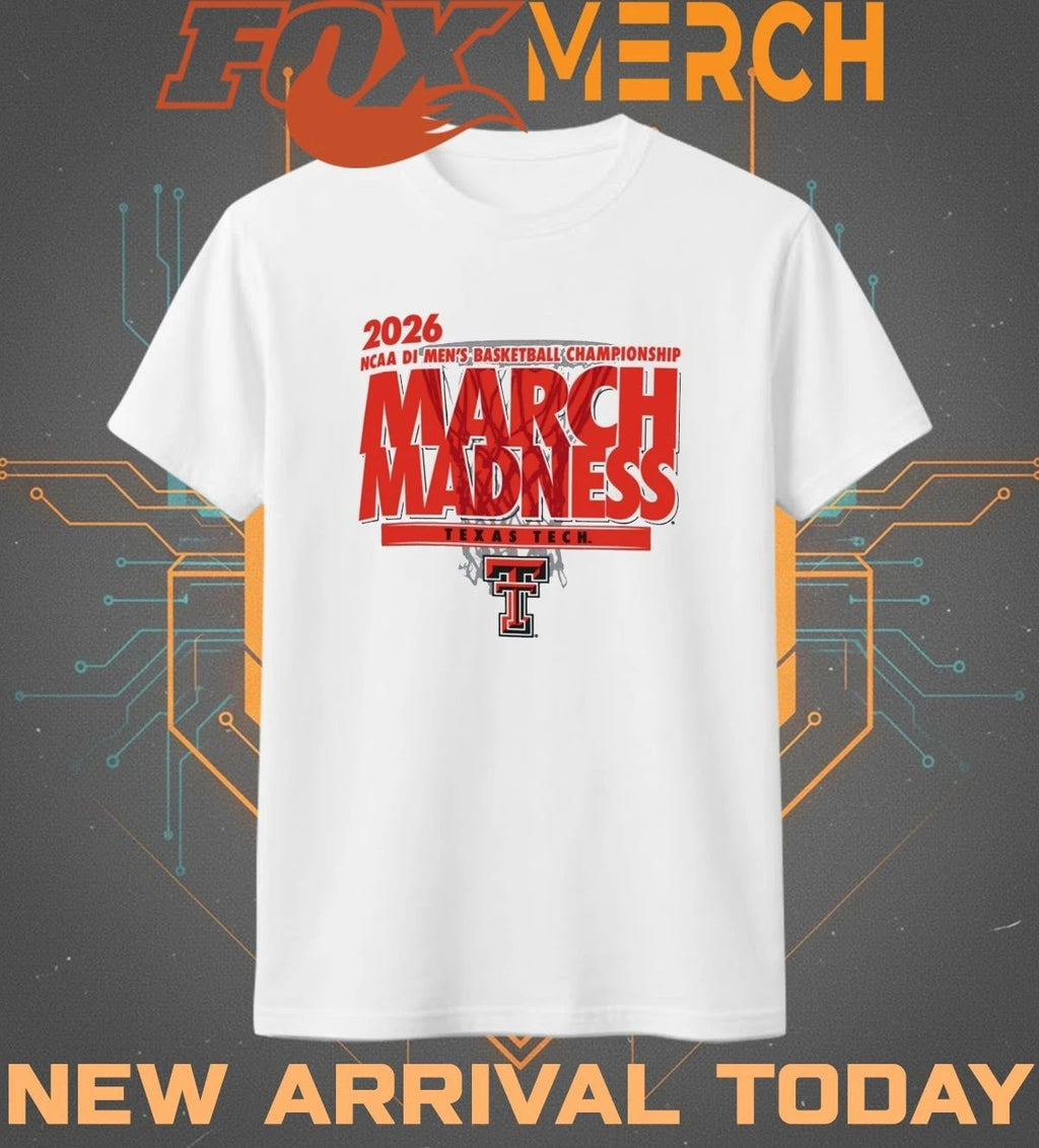 Texas Tech Red Raiders 2026 NCAA DI Men’s Basketball Championship March Madness shirt