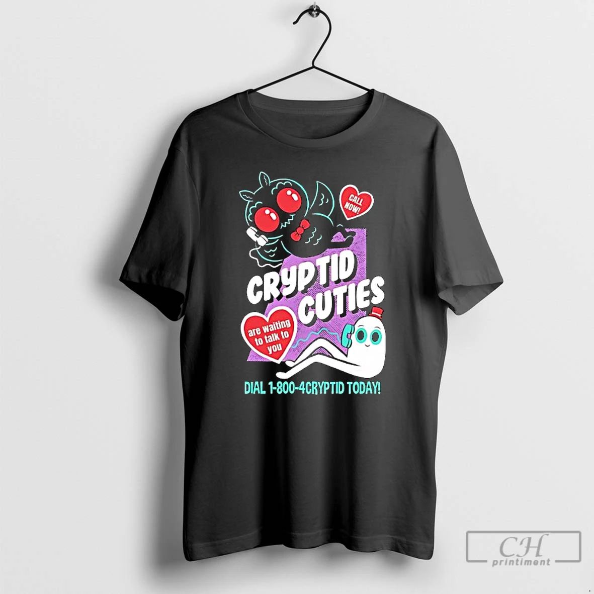 Premium Cryptid Cuties Are Waiting To Talk To You Call Now T Shirts