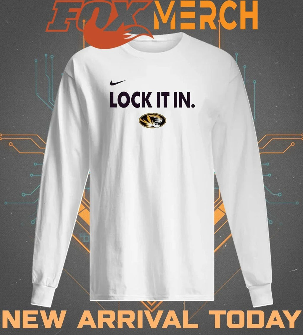 Missouri Tigers Lock It In Basketball Postseason Bench t-shirt