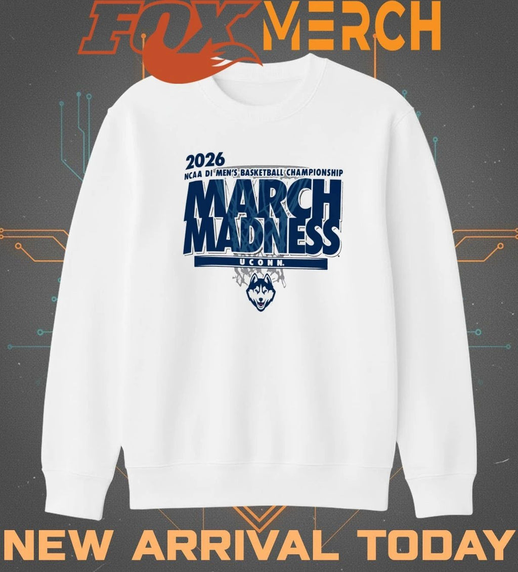 Uconn Huskies 2026 NCAA DI Men’s Basketball Championship March Madness shirt