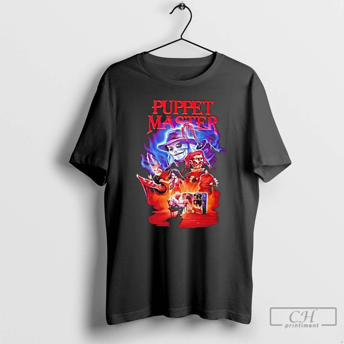 Premium Puppet Master Classic Horror Movie Retro Halloween T Shirts