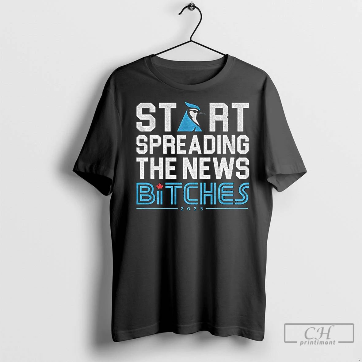 Premium Toronto Blue Jays Baseball 2025 Start Spreading The News Bitches Funny