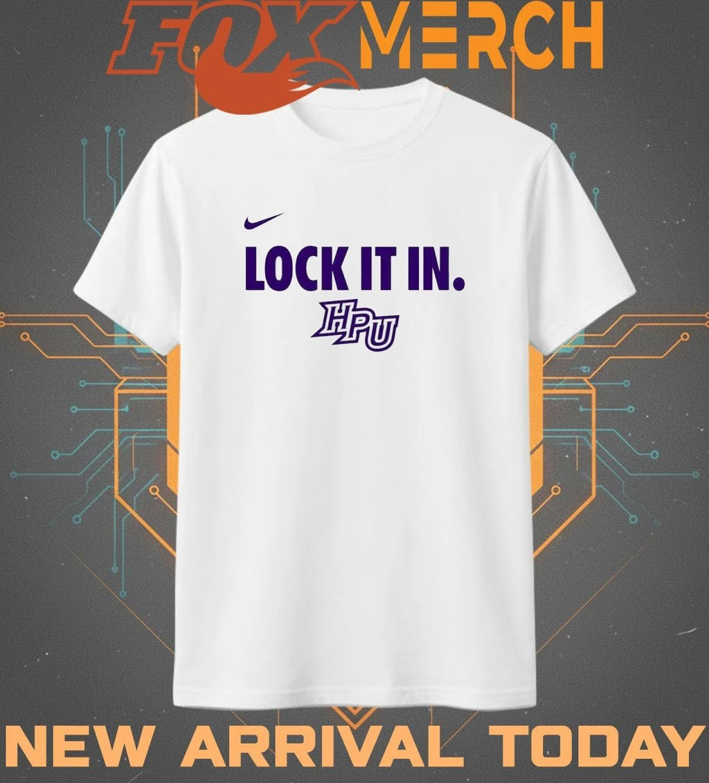 High Point Panthers Lock It In Basketball Postseason Bench t-shirt