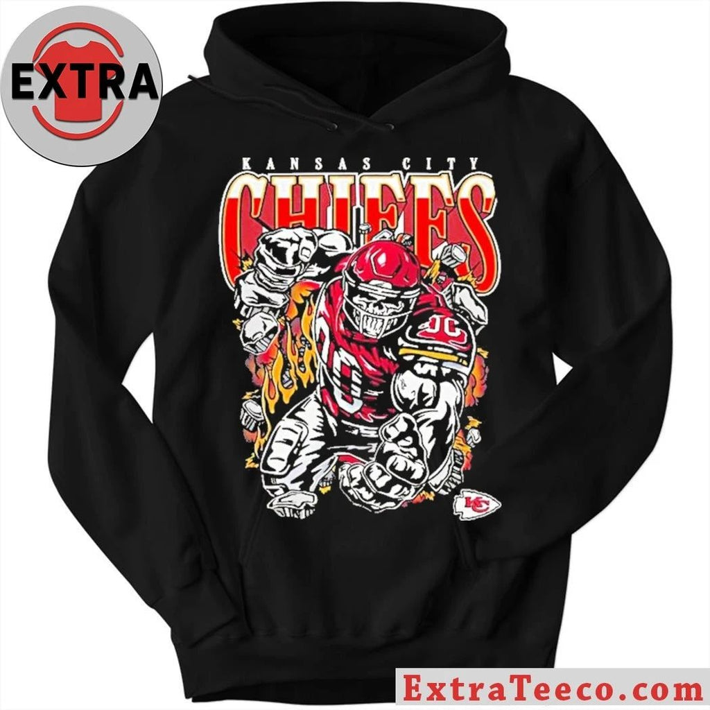 Kansas City Chiefs Pass Rush Tri-Blend by Fanatics Logo Shirt