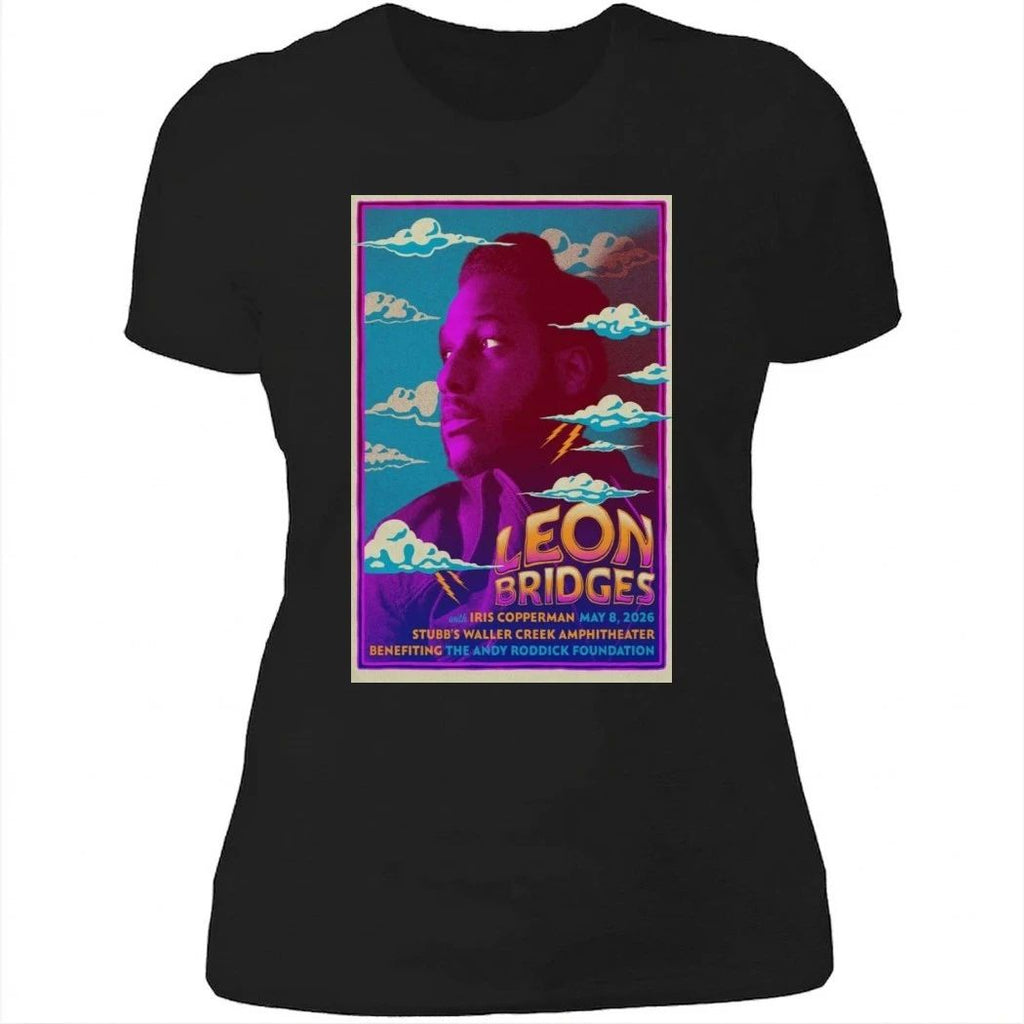 Leon Bridges Stubb’s Waller Creek Amphitheater May 8 2026 Poster Shirt