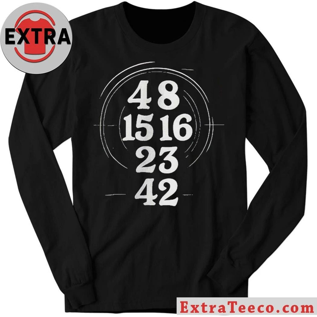 Dharma Initiative Retro Sci-Fi LOST Numbers T-Shirt