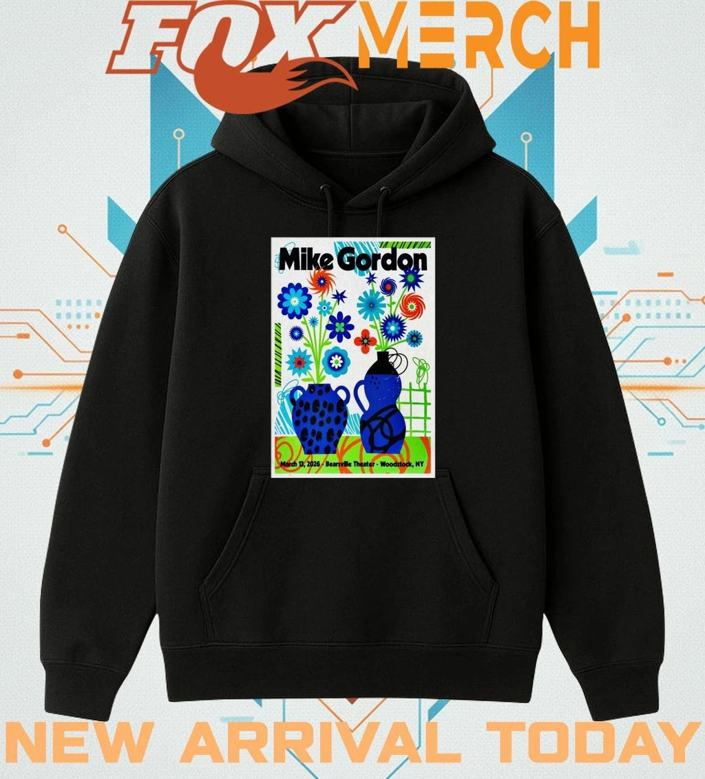 Mike Gordon march 13 2026 In Woodstock NY poster t-shirt