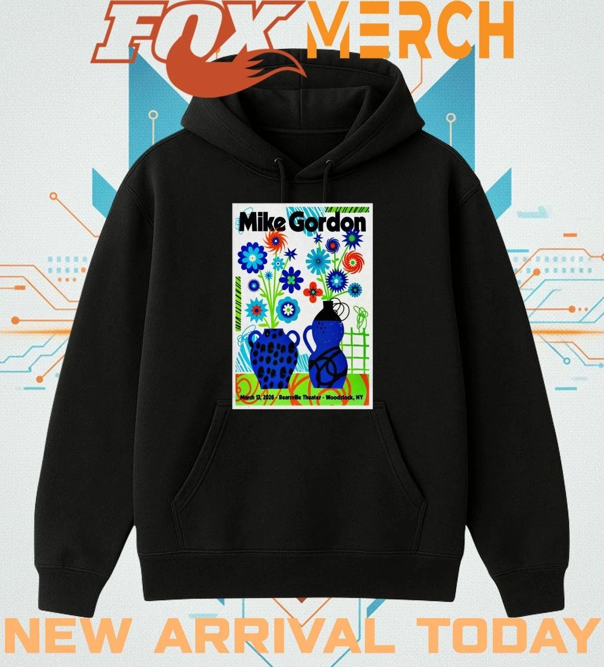Mike Gordon march 13 2026 In Woodstock NY poster t-shirt