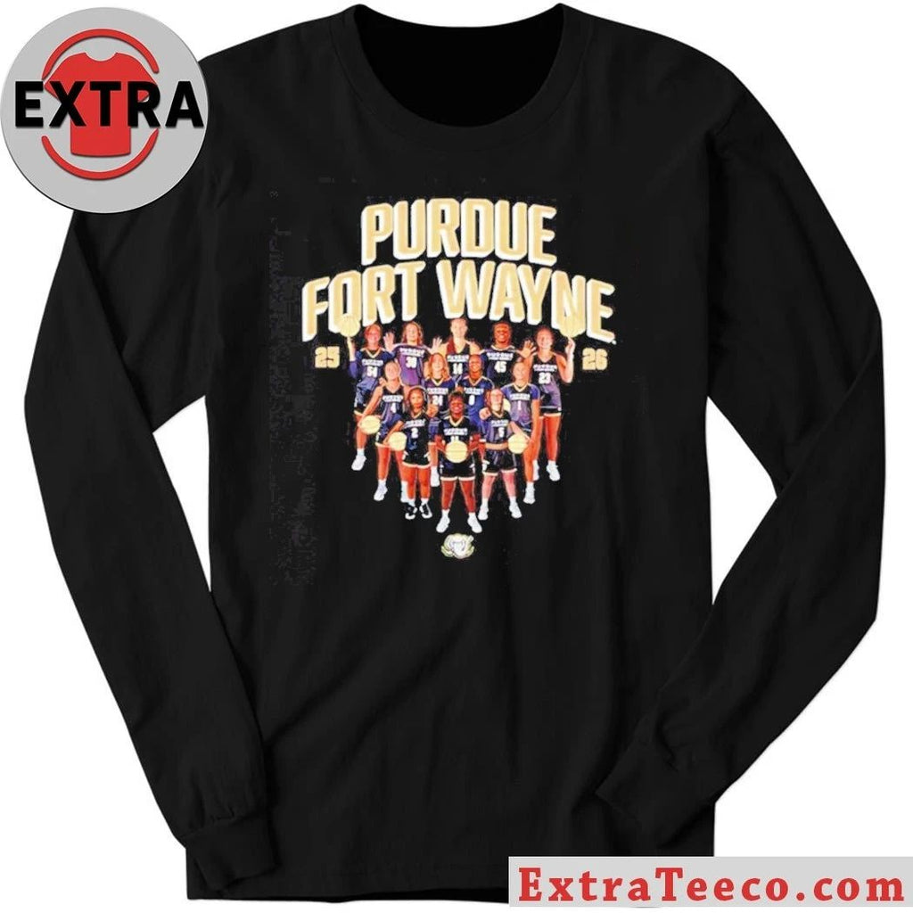 Purdue Fort Wayne Mastodons Women’s Basketball NCAA Team College 2025-2026 T-Shirt