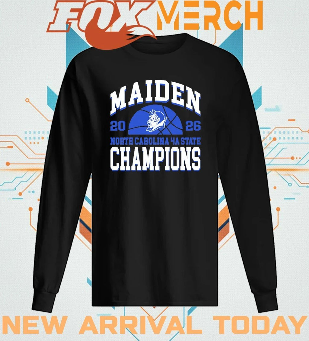 Maiden 2026 North Carolina 4A State Champions t-shirt