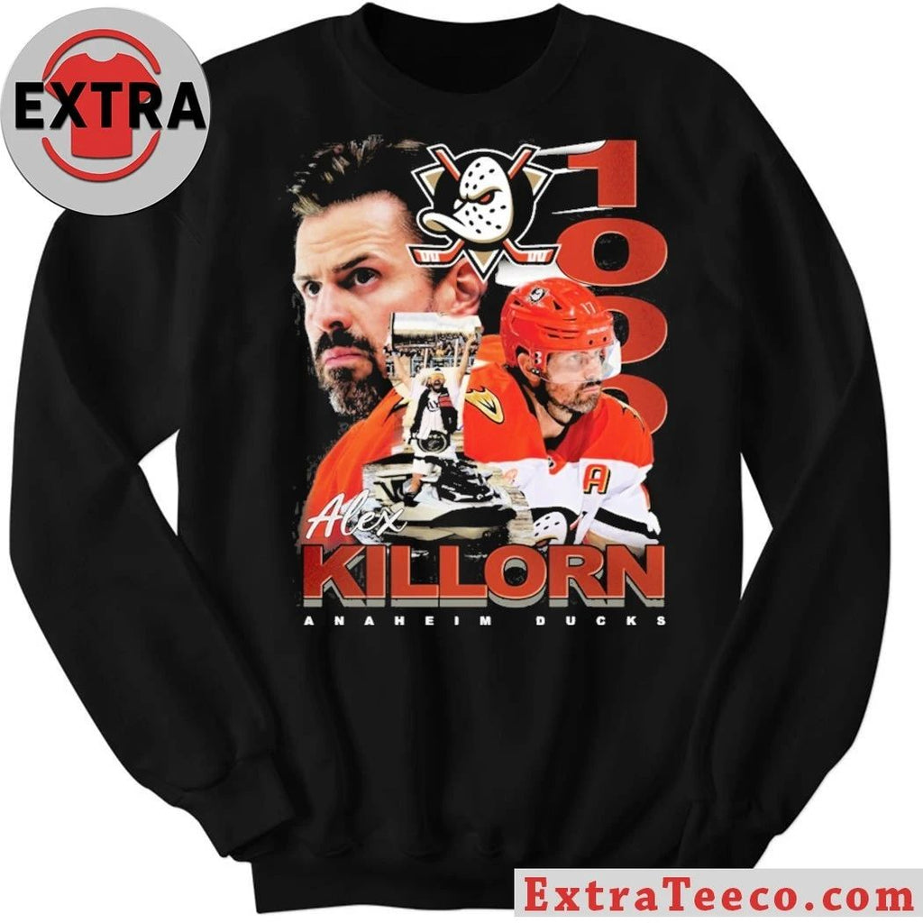 NHL Alex Killorn for the Anaheim Ducks Killorn 1000 Games Shirt