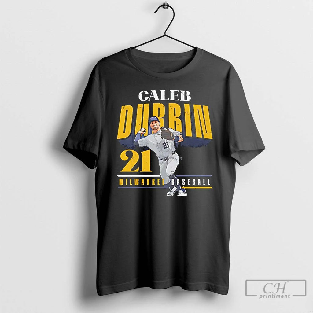 Premium Caleb Durbin Milwaukee Brewers Graphic T Shirts