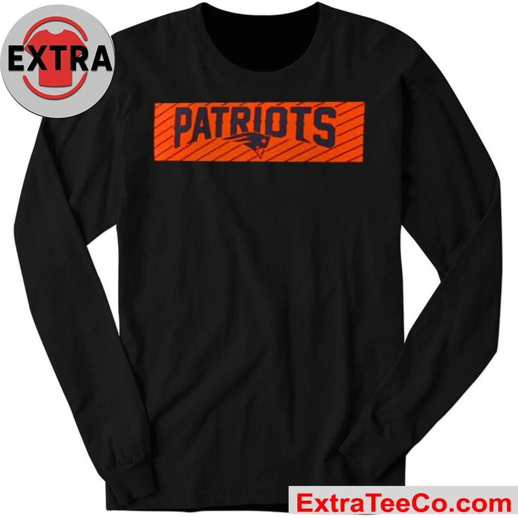 Drake Maye Wears Patriot Sideline Logo Shirt